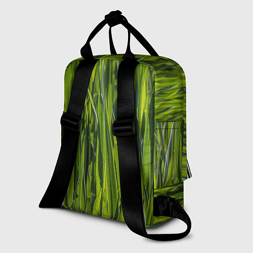 Женский рюкзак Ландшафт зелень / 3D-принт – фото 2