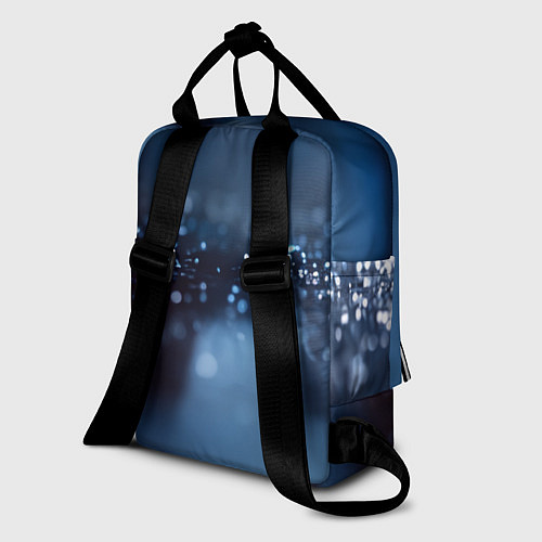 Женский рюкзак Кубики льда с дымком / 3D-принт – фото 2