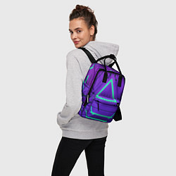 Рюкзак женский Твой стиль геометрия 1, цвет: 3D-принт — фото 2