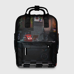 Рюкзак женский FNAF комната, цвет: 3D-принт