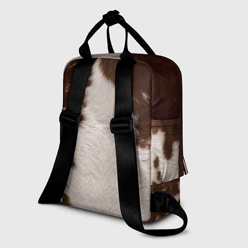 Женский рюкзак Текстура коровы / 3D-принт – фото 2