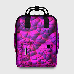 Женский рюкзак Объемная розовая текстура