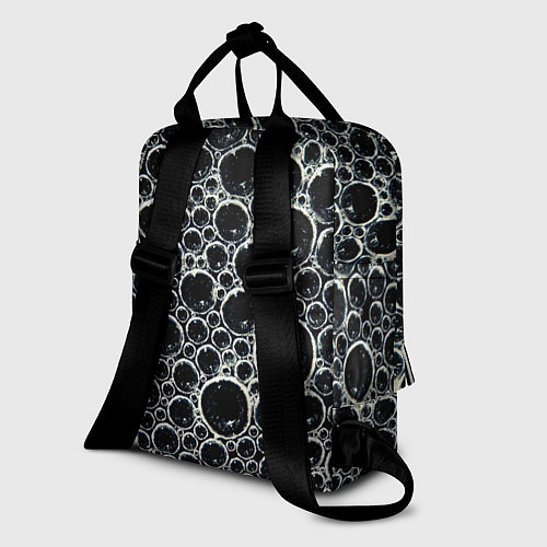Женский рюкзак Пузыри и отражение / 3D-принт – фото 2
