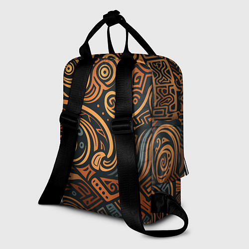 Женский рюкзак Узор в викингском стиле / 3D-принт – фото 2