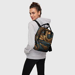 Рюкзак женский Паттерн в викингском стиле, цвет: 3D-принт — фото 2