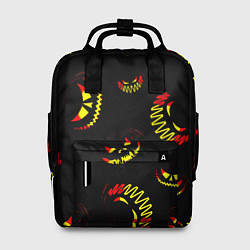 Рюкзак женский Злобные тыквы, цвет: 3D-принт