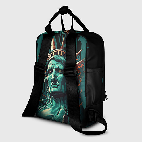 Женский рюкзак Статуя свободы в New York США / 3D-принт – фото 2