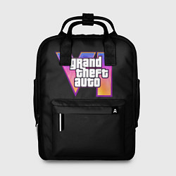 Рюкзак женский Gta 6 logo, цвет: 3D-принт