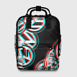 Женский рюкзак Volkswagen glitch pattern