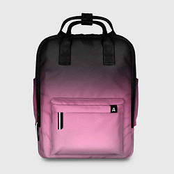 Женский рюкзак Черно-розовый градиент