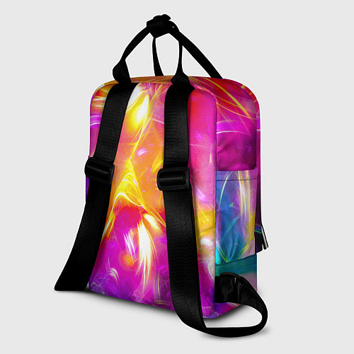 Женский рюкзак Counter Strike - neon / 3D-принт – фото 2