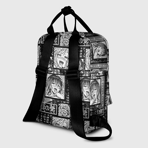 Женский рюкзак Ahegao cartoon / 3D-принт – фото 2