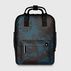 Рюкзак женский Абстрактный камуфляж, цвет: 3D-принт