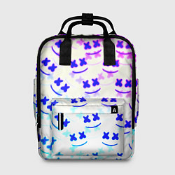 Женский рюкзак Marshmello pattern neon
