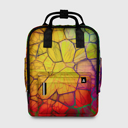 Рюкзак женский Bright abstraction, цвет: 3D-принт