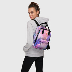 Рюкзак женский Художественная акварель, цвет: 3D-принт — фото 2
