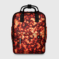 Рюкзак женский Узор огня, цвет: 3D-принт