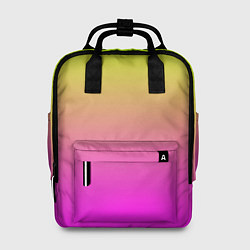Рюкзак женский Градиент яркий, цвет: 3D-принт