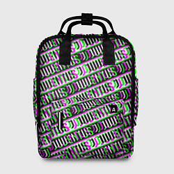 Женский рюкзак Juventus glitch pattern