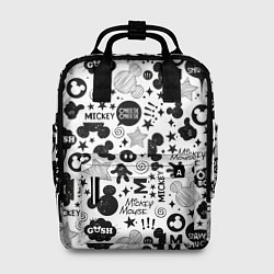 Рюкзак женский Микки Маус узор, цвет: 3D-принт