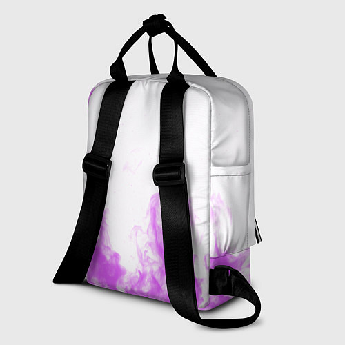 Женский рюкзак Monster energy neon flame / 3D-принт – фото 2