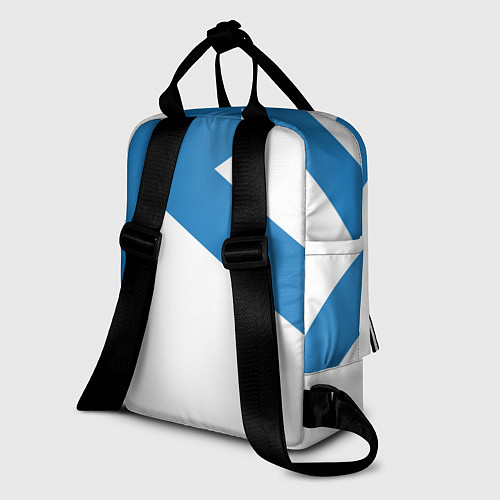 Женский рюкзак Военно-морской флот: Андреевский флаг / 3D-принт – фото 2