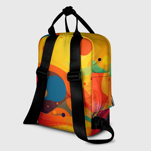Женский рюкзак Psychedelic funk / 3D-принт – фото 2