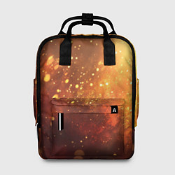 Рюкзак женский Золотая блестящая текстура, цвет: 3D-принт