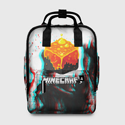 Рюкзак женский Minecraft glitch, цвет: 3D-принт