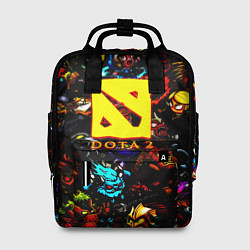Женский рюкзак Dota2 персонажи
