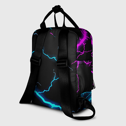 Женский рюкзак Dota неоновый шторм / 3D-принт – фото 2
