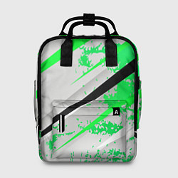 Женский рюкзак Color white light green