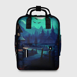 Рюкзак женский Day of the Dead - Хэллоуин, цвет: 3D-принт