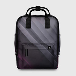 Рюкзак женский Color black grey, цвет: 3D-принт