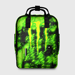 Женский рюкзак Monster energy кислотное лого