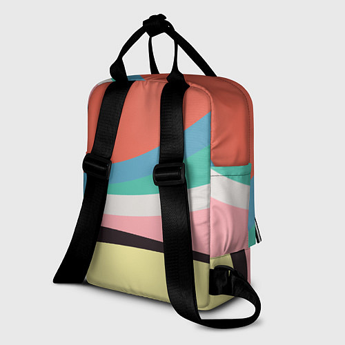 Женский рюкзак Спектр июнь / 3D-принт – фото 2