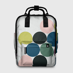 Рюкзак женский Кластер чил - абстракция, цвет: 3D-принт