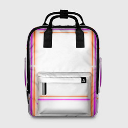 Женский рюкзак Neon white orange pink
