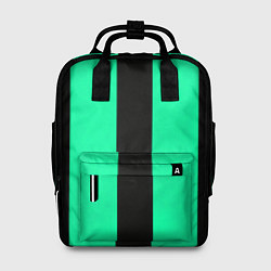 Женский рюкзак Color turquoise black line