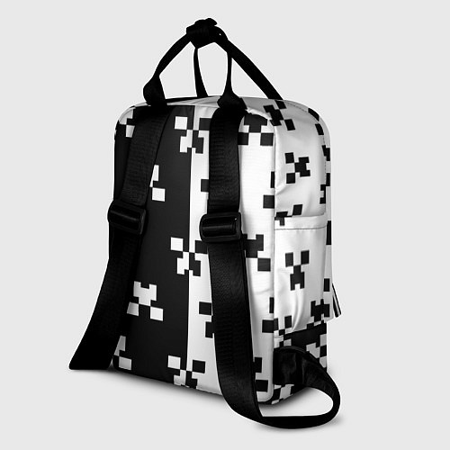 Женский рюкзак Doom x minecraft pattern / 3D-принт – фото 2