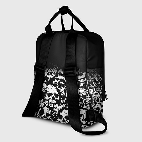 Женский рюкзак Doom черепа / 3D-принт – фото 2