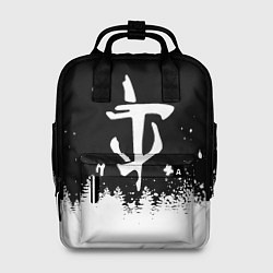 Рюкзак женский Doom winter wild, цвет: 3D-принт