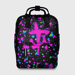 Рюкзак женский Doom цветные краски, цвет: 3D-принт