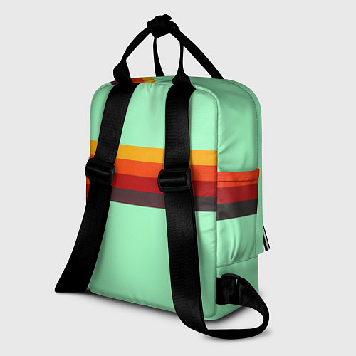 Женский рюкзак Ретро автобус ЛиАЗ 677 / 3D-принт – фото 2