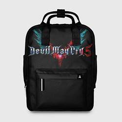 Рюкзак женский Devil may cry 5 лого, цвет: 3D-принт