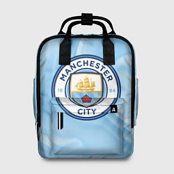 Рюкзак женский Фк Манчестер Сити, цвет: 3D-принт