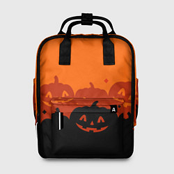 Женский рюкзак Хэллоуин счастливые тыквы