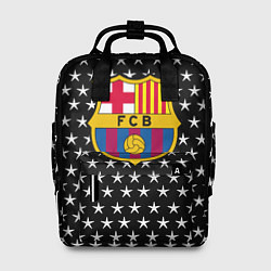 Рюкзак женский Barcelona звезды, цвет: 3D-принт