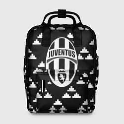 Рюкзак женский Juventus геометрия треугольники, цвет: 3D-принт