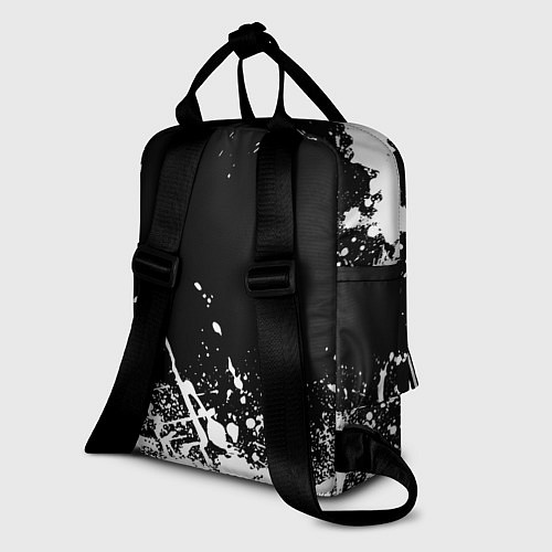 Женский рюкзак Тоттенхэм Хотспур белые краски / 3D-принт – фото 2